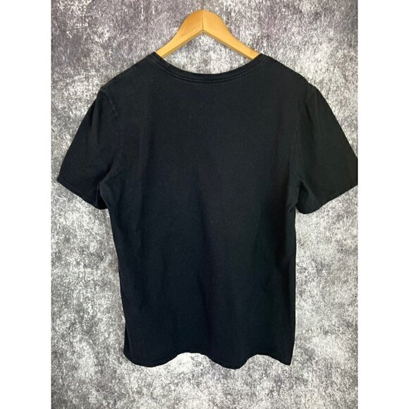 Nike Black and Green Swoosh Athletic Cut "Run" T Shirt Men's Medium - Picture 11 of 12